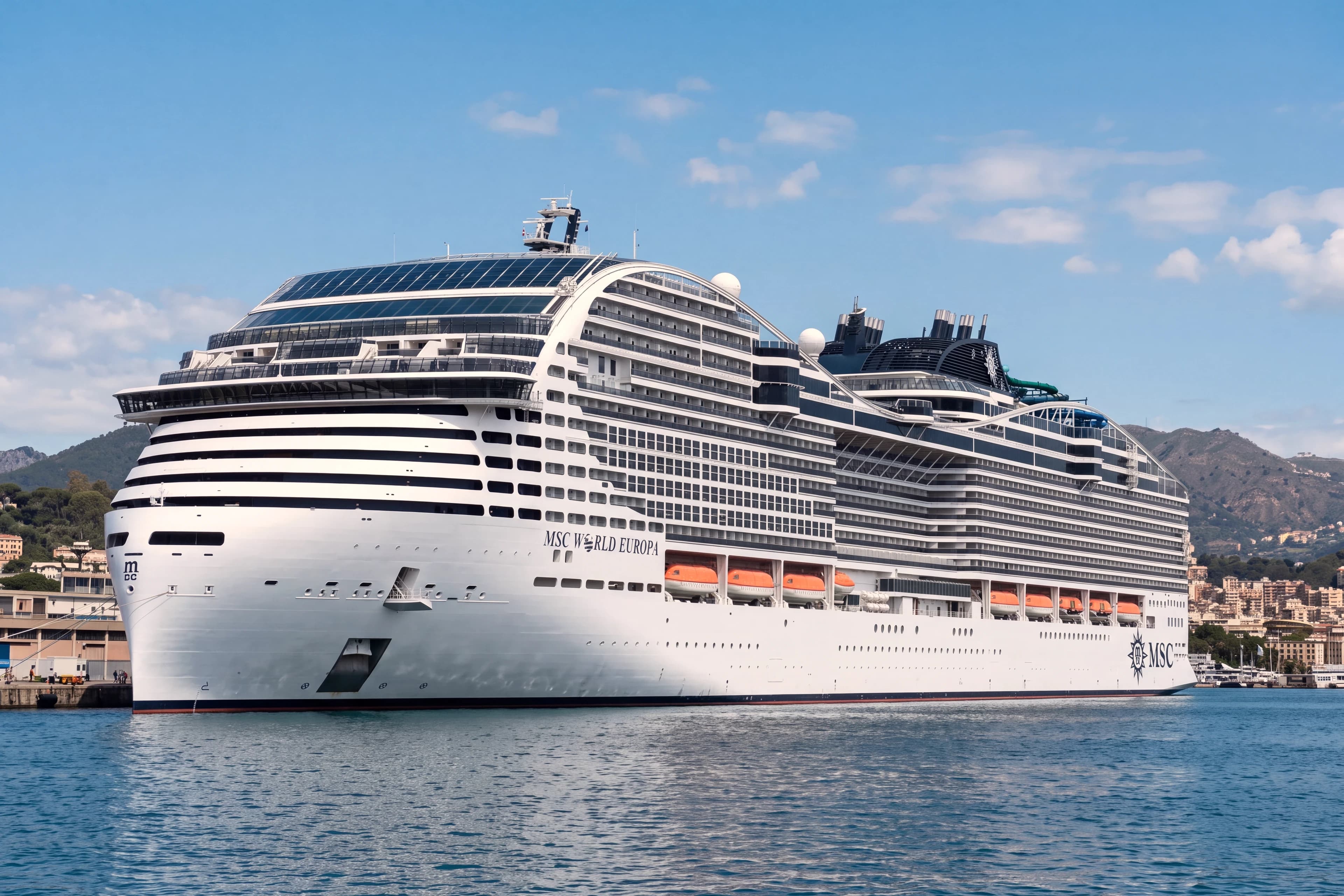 Лайнер MSC World Europa